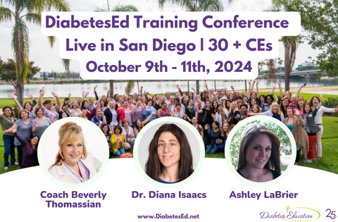 Live in San Diego: DiabetesEd Training Conference | Basic | Oct 9-11, 2024 |  Earn 30+ CEs