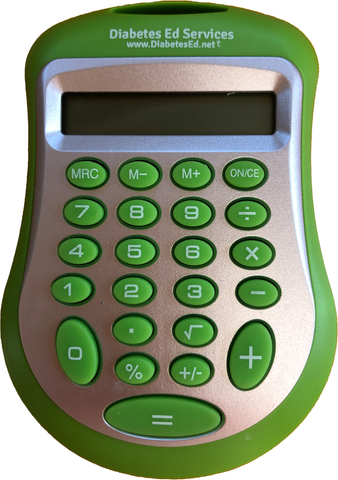 DiabetesEd Calculator FREE Shipping