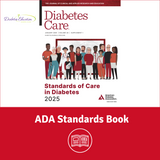 ADA 2025 Standards of Care Bundle: Book + Pocketchart + CE Course | 2.0 CEs