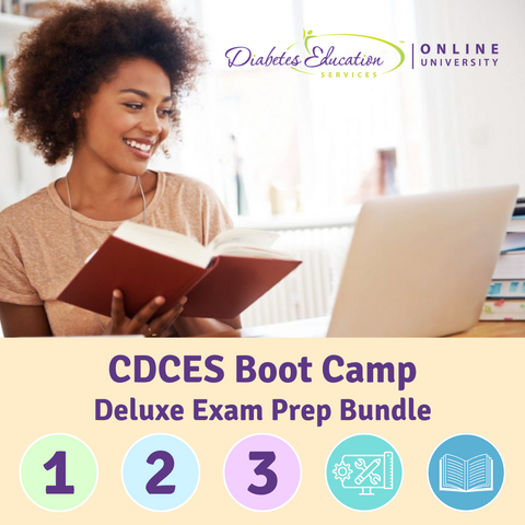 CDCES Boot Camp | Online Prep Bundles | 50+ CEs