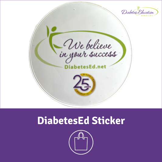 DiabetesEd "We Believe in Your Success" Stickers | FREE Shipping