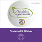 DiabetesEd "We Believe in Your Success" Stickers | FREE Shipping