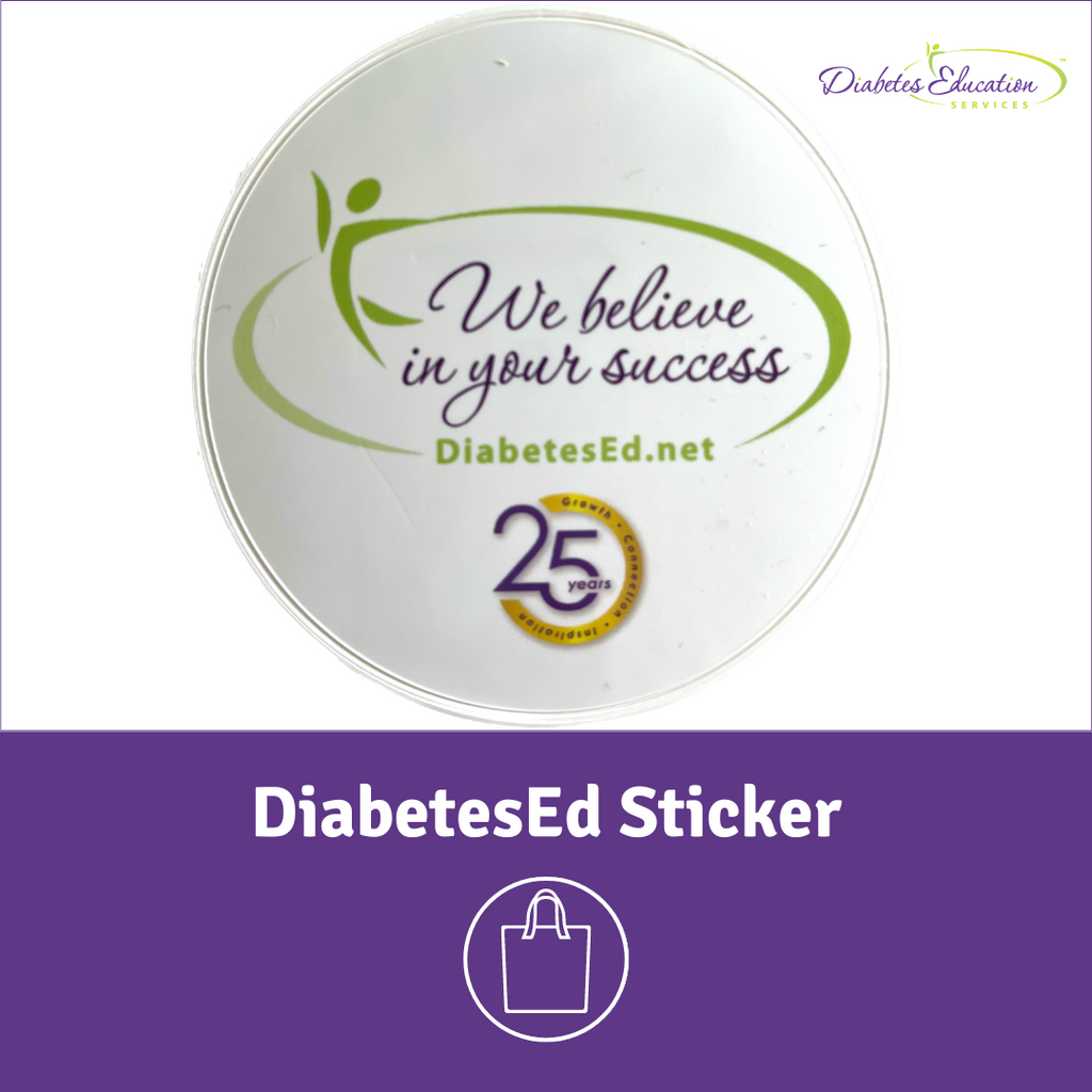 DiabetesEd We Believe in You Stickers! FREE Shipping