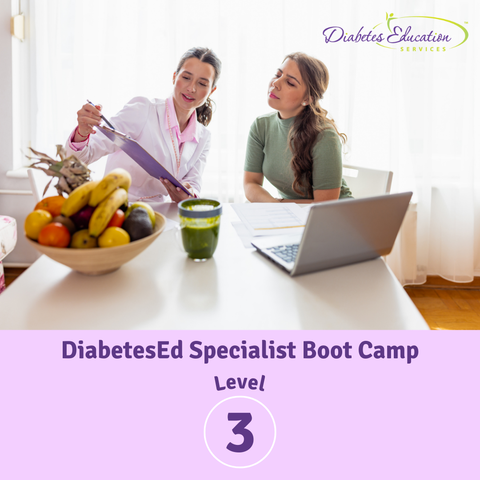 Level 3 | DiabetesEd Certification Boot Camp | 14+ CEs