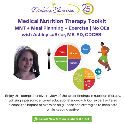 Medical Nutrition Therapy Toolkit with Ashley LaBrier, MS, RD, CDCES