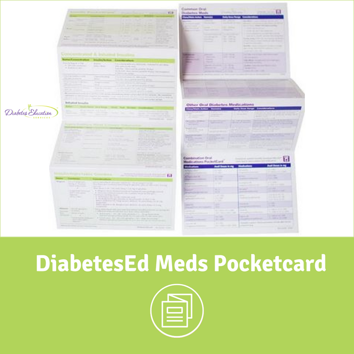 Medication Pocket Cards – Diabetes Education Services