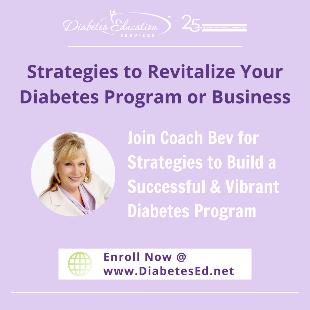 Level 4 | Strategies to Revitalize Your Diabetes Program or Business | 1.5 CEs