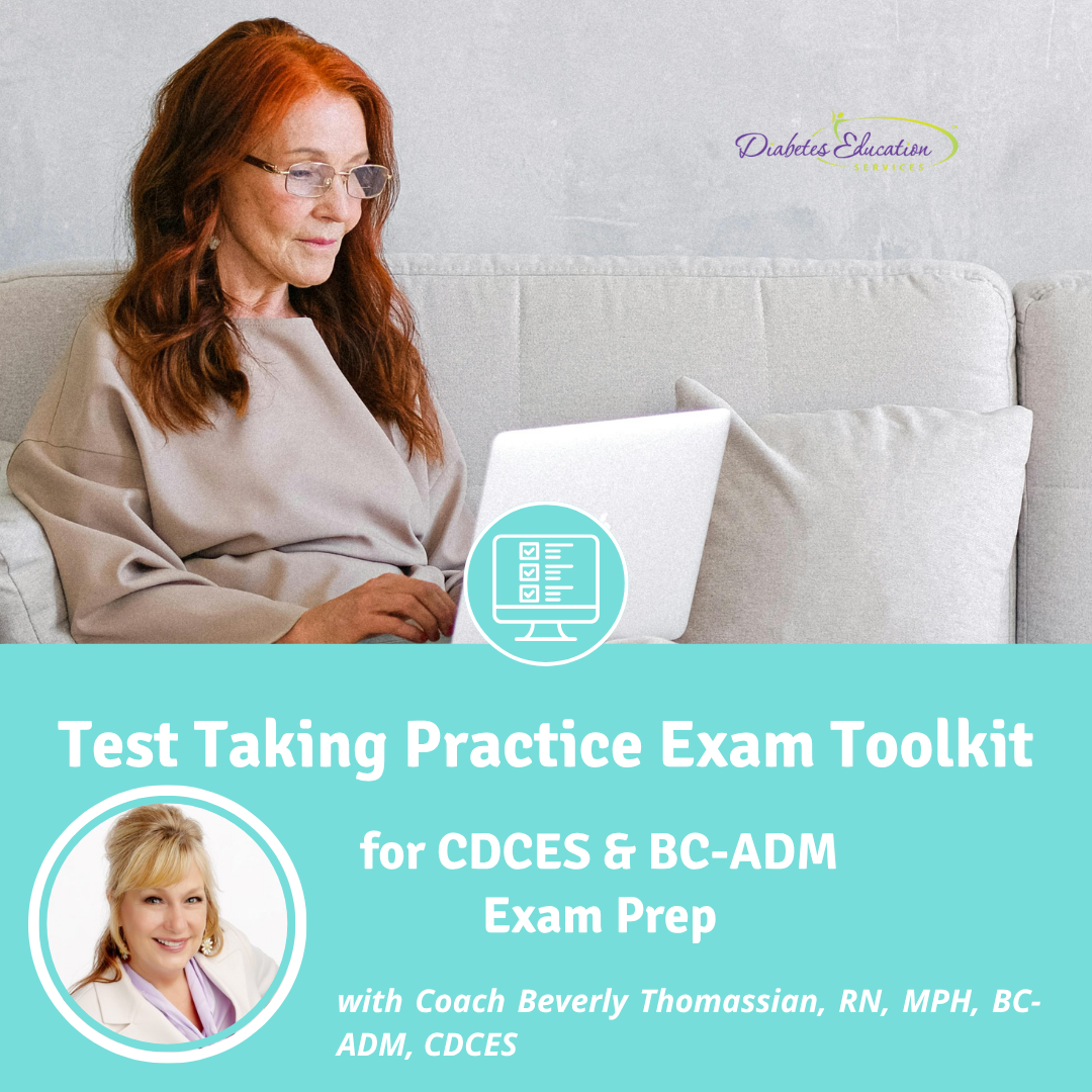Certification Exam Prep Toolkit - Diabetes Education Services