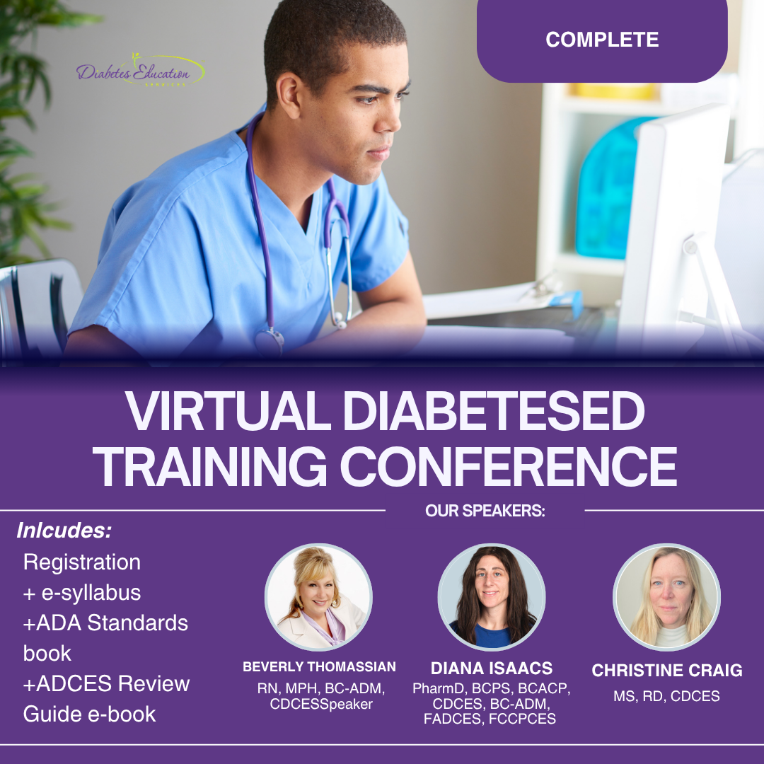 Virtual DiabetesEd Conference | 30+ CEs