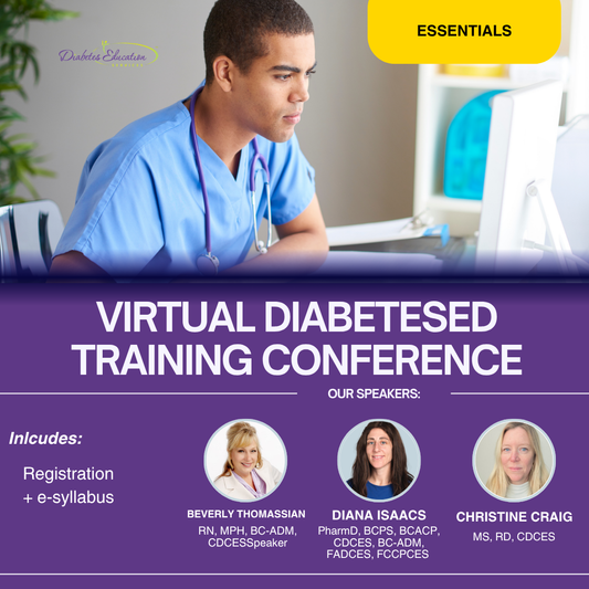 Virtual DiabetesEd Conference | 30+ CEs