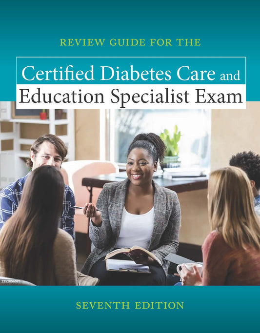 Pre-Order: [e-Book] ADCES Certification Review Guide | 7th Ed | 475+ Practice Questions