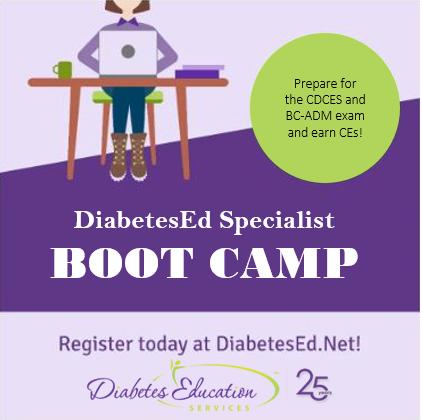 Level 3 | DiabetesEd Certification Boot Camp | 14+ CEs
